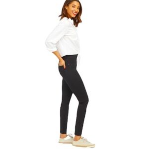 Spanx The Perfect Pants Four-Pocket Ankle Pants in Black